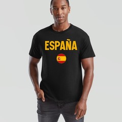 Personalised Espana Name And Number Unisex T Shirt Game Day Football Spain