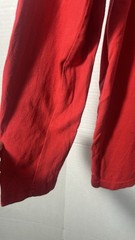 Vintage Tommy Hilfiger Embroidered Red Long Sleeve T Sz Medium (1405)see Photo