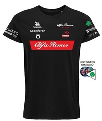 Alfa Romeo Replica F1 Racing Formula 1 Engines T-Shirt, Cotton, Unisex, Gift