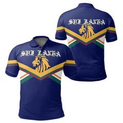 Mens Sri Lanka Summer Polo T-Shirt Souvenir Short Sleeve Tee Tops Casual T Shirt