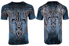 Xtreme Couture By Affliction Men’s T-shirt Saga Biker Wings S-5XL