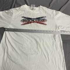 Vintage Y2K Adidas White T Shirt Size Mens XL Shiny Plastic Print Soccer Sports