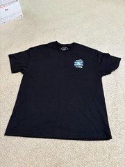 Size XL – Anti Social Social Club Glow In The Dark Pain T-shirt Black /Blue ASSC