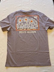 KEITH HARING Licensed T-Shirts NEW S, M, L, XL, XXL LARGE PRINT ON THE BACK NWT