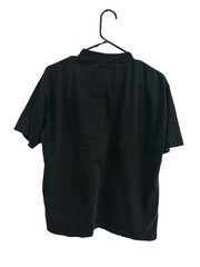 Costa Rica Arte Kuna Large Black Handmade Colorful Bird T-Shirt Creativecore