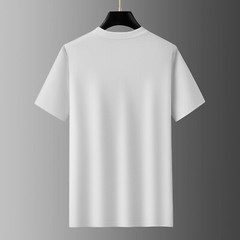 Fashion Trend Embroidered Vintage Pocket Short Sleeve Luxury Summer Men T-Shirt