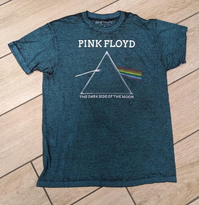 PINK FLOYD DARK SIDE OF THE MOON OFFICIAL T-SHIRT BY PINK FLOYD, LARGE