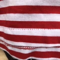 Vintage 90s St. Johns Bay Waldo Single Stitch Pocket T Shirt L USA Ringer Skater