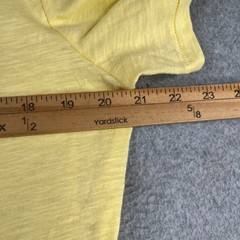 Express Yellow T Shirt Lightweight Mens Medium Casual NEW NWT