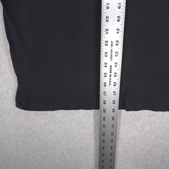 Hugo Boss Thompson Signature Cuff Black Cotton Crew Casual Shirt Mens 2XL (XL)