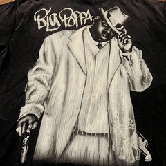 Vintage Y2K Brooklyn Mint Rip Biggie Memorial Big Poppa T-Shirt Size 2XL