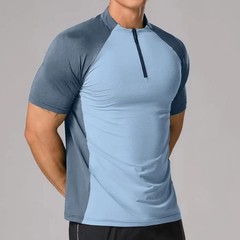 2025 Mens Fitness Yoga Training Tshirts Gym Workout Compression Sweatshirt for R