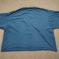 Vintage FUBU Shirt Men 6X Blue Fat Albert Gang Portrait Graphic Distressed Y2K