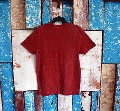 Men’s The Flash DC Comic T-Shirt Fitted Short Sleeve Crew Neck MEDIUM Red NEW