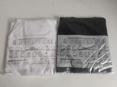 Sun Tees XL. 2 Packs. Brand New. Black & White.