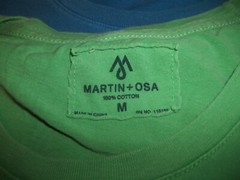 Martin + Osa Lot of 4 Mens Solid & Graphic T-Shirts Size Medium