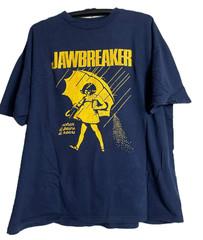 Jawbreaker rock music tour concert short sleeve navy color shirt KV39216