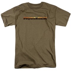 HUMMER SUNSET LOGO Licensed Adult Men’s Graphic Tee Shirt SM-3XL