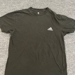 Adidas T-Shirt Mens Size S Black Golf Short Sleeve Embroidered Logo Athletic
