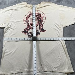 Vintage Bay Island Sportswear T-Shirt Mens 2X Cream D.O.A. Jesus Will Rise Again