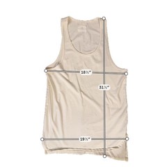 Fear Of God Tank Top Mens S White FOG Collection Two Longline Jersey Relaxed