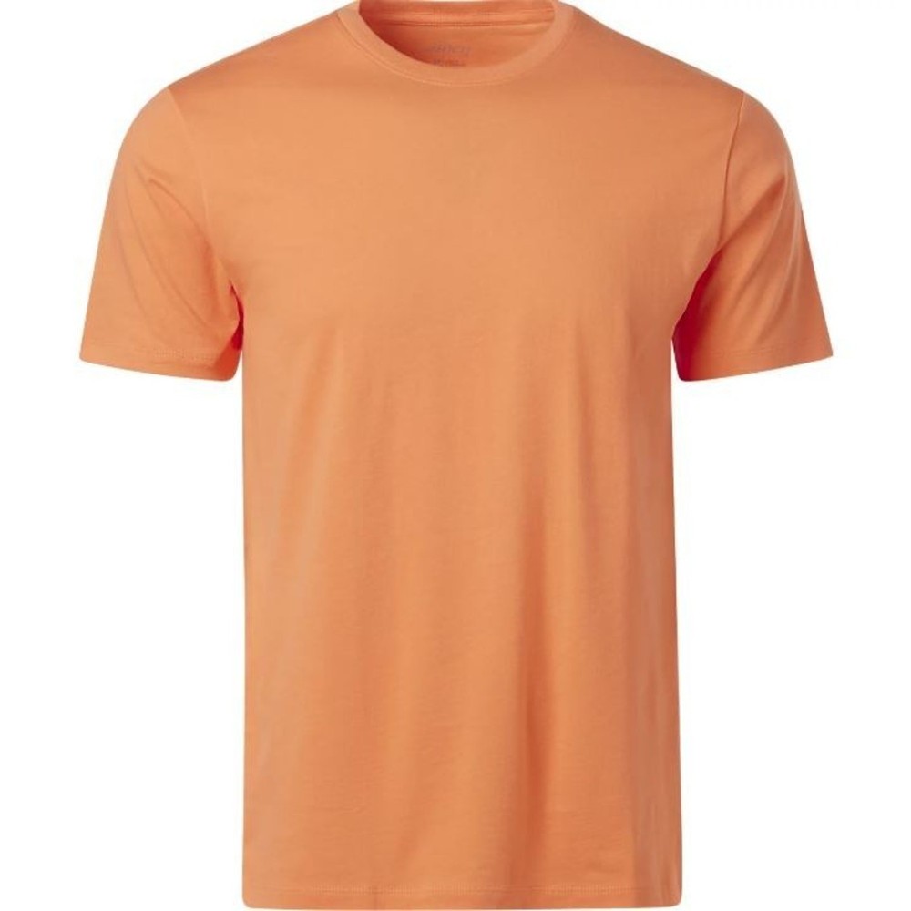 BCG Men’s Melange Short Sleeve Jersey Crew Neck T-Shirt in Tangerine Tango 2XL