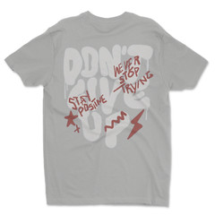 DTF Don’t give up/ Custom Unisex Soft Style T-Shirts, Next Level- Cotton