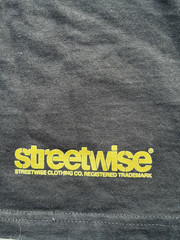 Men’s Streetwise T-Shirt Black Spell-Out XL Streetwear Gothic Art Angels USA