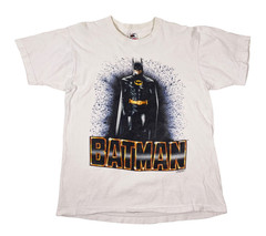 Vintage 1989 Batman Movie Promo T-shirt Size Large Tim Burton Michael Keaton