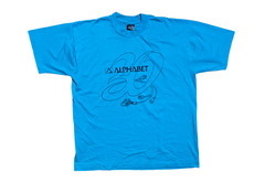 Alphabet Electronics Vintage 80s/90s Single Stitch Graphic T-Shirt, Men’s XL