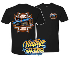 80’s NITRO LEGENDS Raymond Beadle 81-Blue Max (298-010) T-Shirt