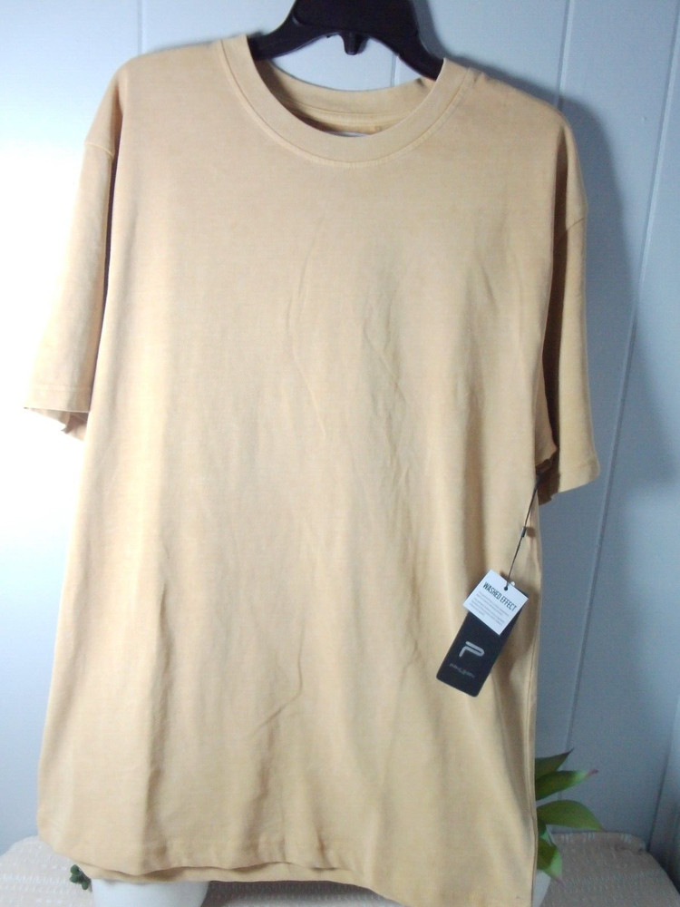Public Supply Brand Golden Men’s Stretchy T-shirt Size L Business Casual