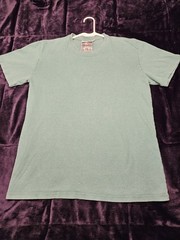 Jungmaven Hemp Organic Cotton T-Shirt Size M Green Made in USA 19×27