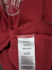 Life Is Good Mens Shirt 2XL Red Mr Fix It Weekend Crew Crusher Casual Dad