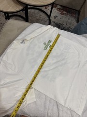 Lone River x Diamond Cross Ranch Long Sleeve Tee White Medium NWOT