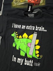Sober You Did It Sir Loin Dinosaur Butt 4pc Novelty Spencer’s T-Shirt Medium (V)