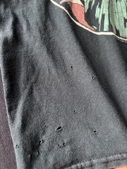 RARE Large Ghost Black To The Future 2016 Tour Liberty Shirt *FLAWS, SEE PHOTOS*