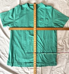 Greg Norman Pocket T Shirt Men’s XL Teal Green Fish Logo Casual Workwear Golf