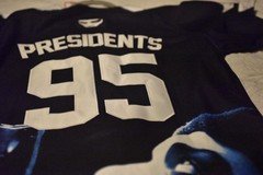 vintage Headgear Classics dead presidents Jersey Sz L B029