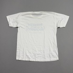 Vintage Russell Athletic Repaired in Rochester Shirt Large White 1988 Paper Thin