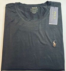 NWT Polo Ralph Lauren Men Short Sleeve Crew Neck-Charcoal T-Shirt Free Shipping