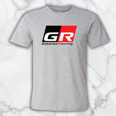 GR Gazoo Racing Men’s Grey Graphic T Shirt Freeships
