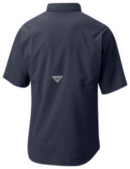 Columbia Tamiami II Short-Sleeve Button-Down Shirt – Collegiate Navy – M