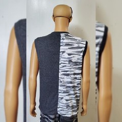 ECKO UNLTD TANK TOP MEN’S REGULAR FIT SLEEVELESS CREW NECK SIZE S BLACK MARLED