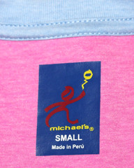 $55 New MICHAEL’S V-Neck SS Shirt Men’s SMALL S Light Blue Cotton Poly Blend NWD