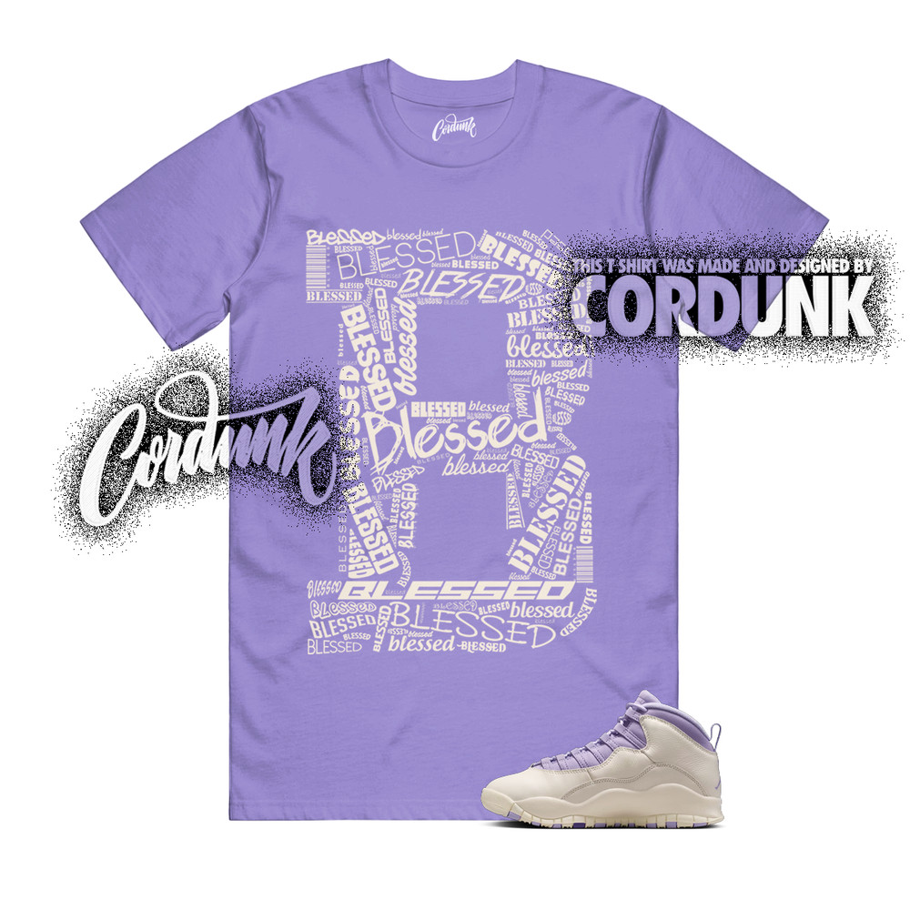 10 Hydrangeas Chalk Wild Grape Purple Lavender T Shirt Match B BLS