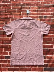 $98 Diesel Men’s T-Night Short Sleeves Polo Shirt In Pink Size S