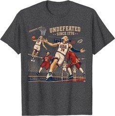 Undefeated Since 1776 America 4th of July Independence Day T-Shirt