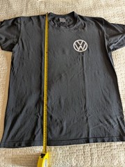 VW Volkswagen Golf 1991 Men’s Short Sleeve Graphic Car Shirt Black Size XL