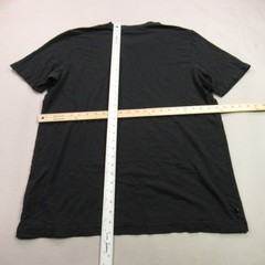 Travis Mathew Shirt Mens XL Short Sleeve V Neck Black Lightweight